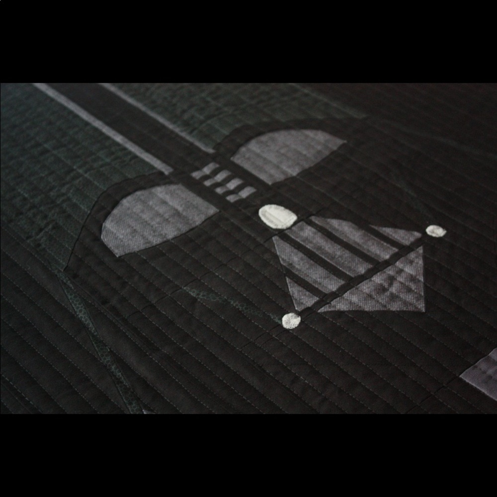 Dearth Vader new quilt for twin